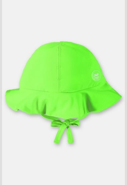 Chapéu bebê em Malha com Proteção UV FPS  50 Up Baby Verde - Marca Up Baby