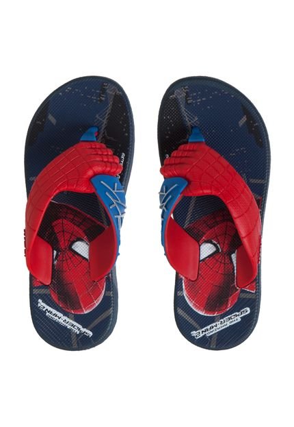 Sandália Grendene Kids Spider Man Azul - Marca Spider Man