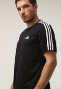 Camiseta adidas Performance 3 Stripes Preta - Marca adidas Performance