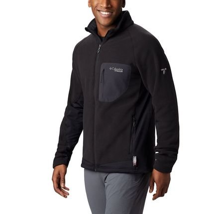 Jaqueta Columbia Fleece Titan Pass 2.0 II Preta Masculina - Marca Columbia