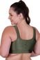 Top Fitness Plus Size 3D Terra e Mar Cropped de Academia Verde - Marca TERRA E MAR MODAS