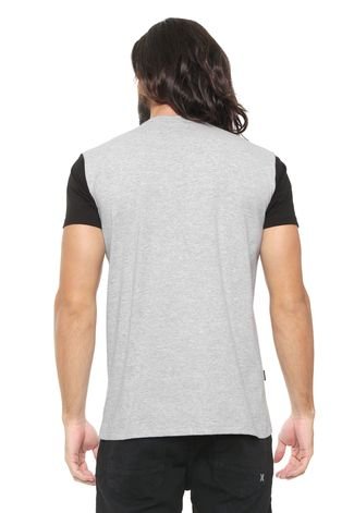 Camiseta Billabong Core fit Cinza/Preta