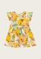 Vestido Infantil Elian Butterfly Amarelo - Marca Elian