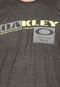 Camiseta Oakley Plates Cinza/Verde - Marca Oakley
