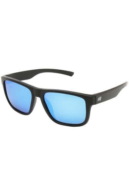 Óculos de Sol 585 Quadrado Preto/Azul - Marca 585
