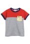 Camiseta Lacoste Kids Menino Lisa Vermelha - Marca Lacoste Kids