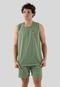 Pijama Regata Masculina Verde - Marca Linha Noite