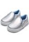 Slip On Fun Friends Kids Menina Metalizado Prata - Marca Fun Friends Kids