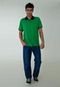 Camisa Polo Colcci Brasil Contraste Bicolor Verde - Marca Colcci