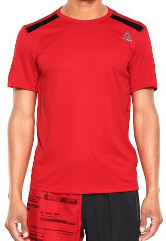 Camiseta Reebok  Wor Tech Vermelha