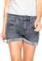 Short Jeans Triton Tachas Azul-Marinho - Marca Triton