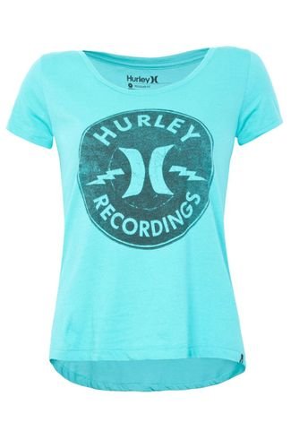Camiseta Hurley Recordings Azul