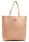 Bolsa Shopper Equus Tag Nude - Marca Equus