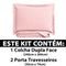 Colcha Cobre Leito Queen kit 3 peças Dupla Face Microfibra Soft Ultrassônico - Camesa - Marca Camesa