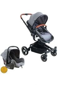 Coche Travel System Gris Baby Way