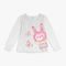 Conjunto Pijama Infantil Menina com Estampa de Bichinho Kyly Mescla - Marca Kyly