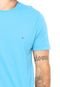 Camiseta Aramis Regular Fit Bordado Azul - Marca Aramis