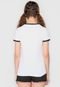 Camiseta Volcom Truly Ringer Branca - Marca Volcom