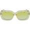 Óculos de Sol Calvin Klein Jeans CKJ18502S 740/54 Amarelo Transparente - Marca Calvin Klein Jeans