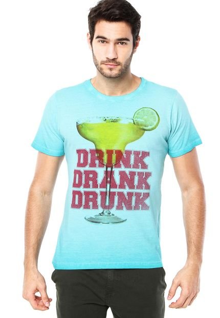 Camiseta FiveBlu Drink Verde - Marca FiveBlu