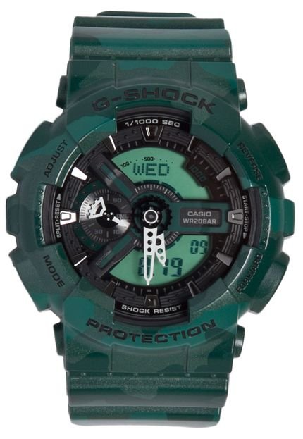 Relógio G-Shock GA-110CM-3ADR Verde - Marca G-Shock