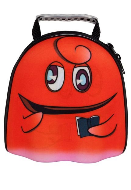 Lancheira Max Toy Pac-Man Vermelha - Marca Max Toy