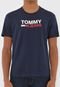 Camiseta Tommy Jeans Logo Azul-Marinho - Marca Tommy Jeans