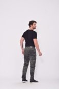 Calça Camuflada Verde Militar Cargo Masculina Alleppo Jeans - Marca Alleppo Jeans