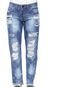 Calça Jeans It's & Co Boyfriend Gótico Azul - Marca Its & Co