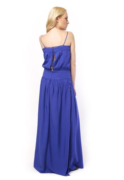 Vestido Longo Sacada Style Azul - Marca Sacada