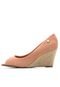 Peep Toe Vizzano Espadrille Nude - Marca Vizzano