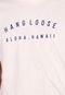 Camiseta Hang Loose Aloha Rosa - Marca Hang Loose