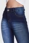 Kit 2 Calças Flare Jeans HNO Jeans Petit Flare Azul Friso-Azul Stonada - Marca HNO Jeans