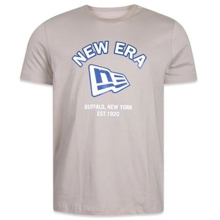 Camiseta New Era Regular New Era Brasil Marrom Claro - Marca New Era