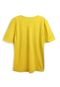 Camiseta Colcci Fun Menino Lisa Amarela - Marca Colcci Fun
