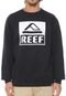 Moletom Flanelado Fechado Reef Sweatshirt Preto - Marca Reef