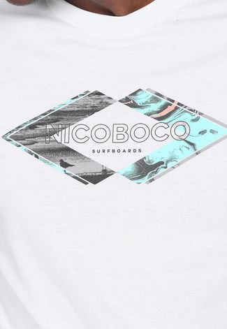 Camiseta Nicoboco Mushu Branca