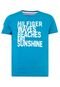 Camiseta Thommy Hilfiger Escritos Azul - Marca Tommy Hilfiger