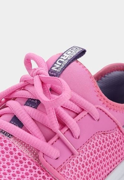 Tenis Lifestyle Rosa Lila Blanco Skechers Kids Fast Lace Up