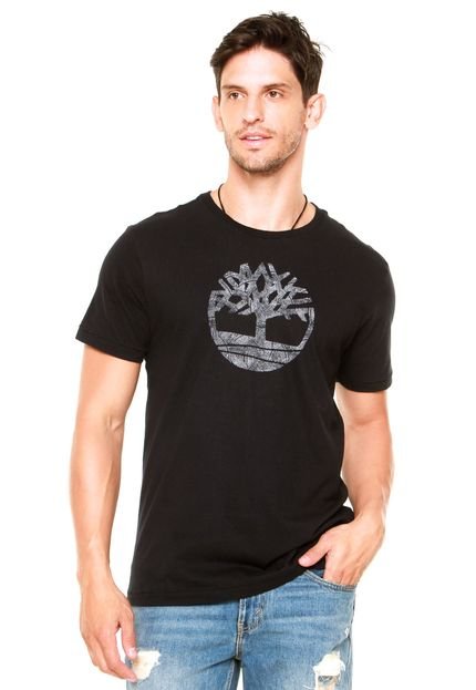 Camiseta Timberland Kennebec River Tree Preta - Marca Timberland