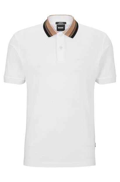 Camisa Polo BOSS Phillipson Branco - Marca BOSS