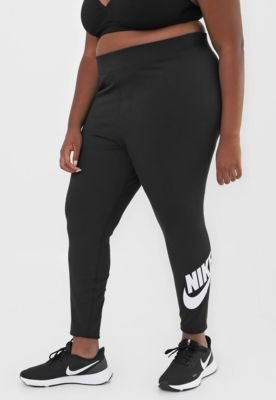 Plus Size - Calça Nike Sportswear Club Fleece Feminina - Cinza