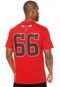 Camiseta New Era Game Piece Is Chicago Bulls Vermelho - Marca New Era