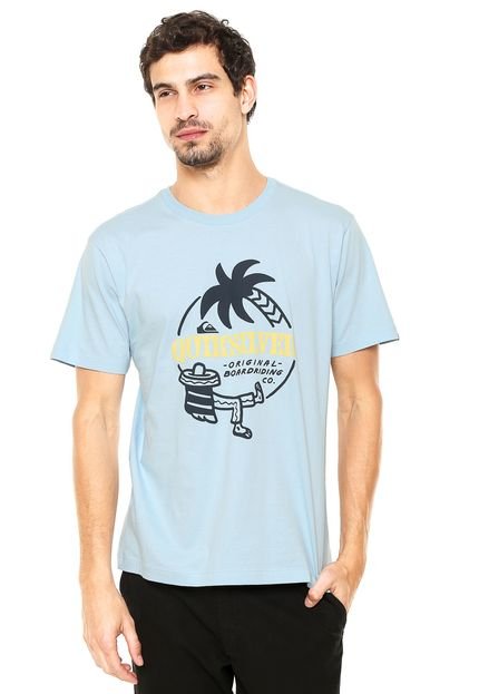 Camiseta Quiksilver After Surf Azul - Marca Quiksilver