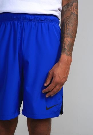 Bermuda Nike Reta Df Flx Wvn 9in Azul