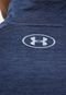 Camiseta Under Armour Tech 2.0 Zip Azul-Marinho - Marca Under Armour