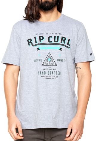 Camiseta Rip Curl Merchant Cinza