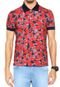 Camisa Polo Be Red Estampada Vermelha - Marca Be Red