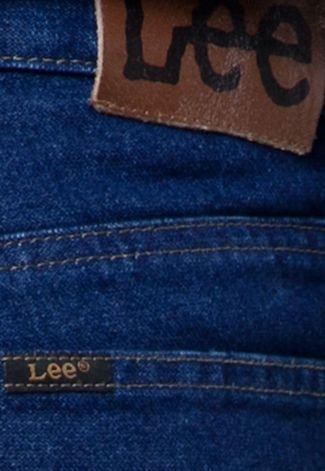 Calça Jeans Lee Reta Regular Azul