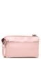 Bolsa Couro Transversal Dumond Shoulder Bag Rosa - Marca Dumond